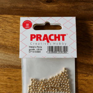 Metallic-Perle goldf. 3mm