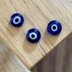 3 Stück Perlen Augen-blau