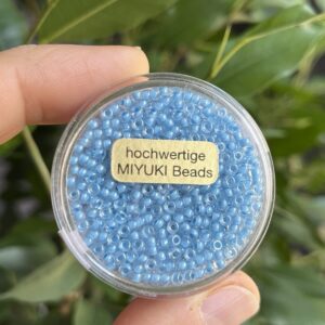 hochwertige japanische Miyuki Rocailles 2,2mm col. inside aqua